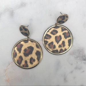 Leopard Statement Earring